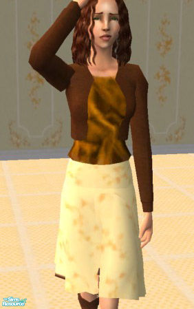 The Sims Resource | Fall Dress 2