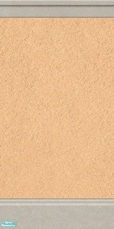Sims 2 — Maxis Match Banana Stucco Wall by Helenloki — Maxis Match Banana Stucco Wall with Quoining.