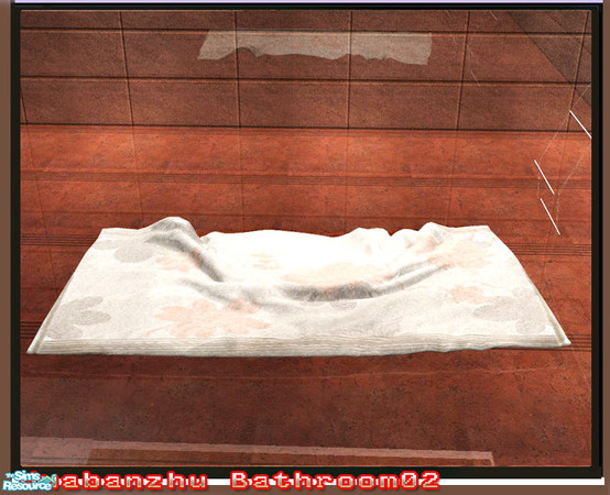 Sims 2 — Huabanzhu Bathroom02 - ~Rug by huabanzhu — Please download the fix rug mesh or the recols would never show in