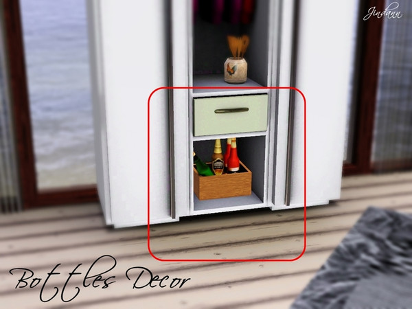 Sims 3 — Jindann Bottles Decor by Jindann — Jindann Bottles Decor is part of Sleeping Beauty Bedroom Set. From Jindann