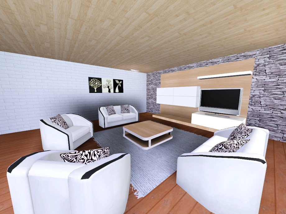The Sims Resource | Modern Loft 3700