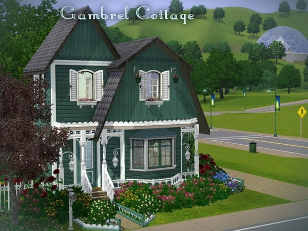 Sims 3 — Gambrel Cottage (A) by Victorian_Carly — 