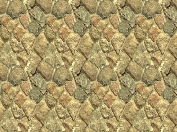 Sims 2 — Stone Wall Set 2 - 2G by zaligelover2 — Another rock wall.