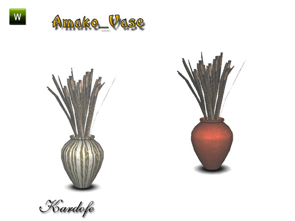 Sims 3 — kar_Amako_Vase by kardofe — Vase by kardofe