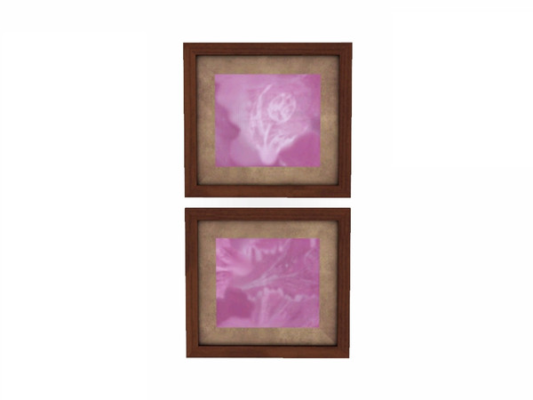 Sims 3 — Brown Cherry Paintings by Flovv — Two prett painting.