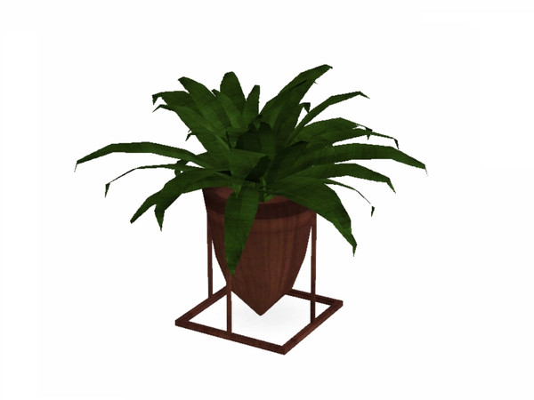 Sims 3 — Brown Cherry Big Plant by Flovv — A pretty plant for inside.