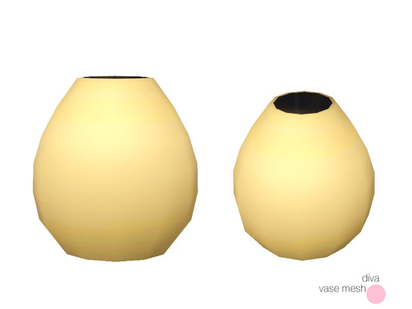 Sims 3 — Diva Vase Mesh by DOT — Diva Vase Mesh by DOT of The Sims Resource
