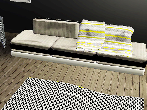 Sims 3 — steffor-sims3-vinces-sofa by steffor — * * loveseat by Steffor * *