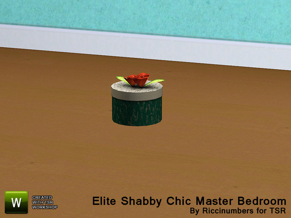 Sims 3 — Shabby Chic Elite Master Bedroom Cameo Jewelry Box by TheNumbersWoman — For the discerning Sim that chooses to