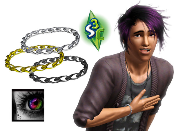 Sims 3 — Tauronas Armband Bassam by Taurona — It&acute;s a new Mesh and a new Texture. It&acute;s Basegame