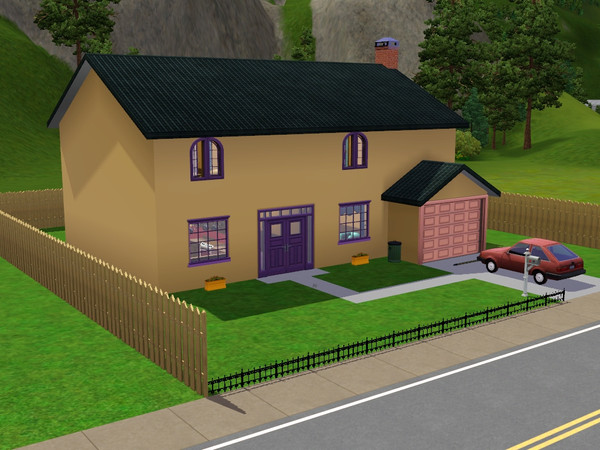 Sims 3 — Flanders House! by loko1462 — A fabulous family home based on the Flander's house from The Simpsons television
