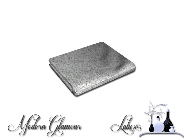 Sims 3 — Modern Glamour Bathroom Towel Decor by Lulu265 — Part of The Modern Glamour Bathroom Set Fully CAStable Made by