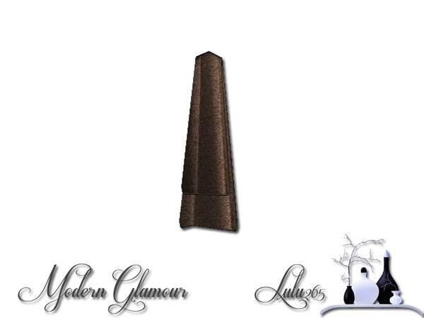 Sims 3 — Modern Glamour Bathroom Hanging Towel Decor by Lulu265 — Part of The Modern Glamour Bathroom Set Fully CAStable