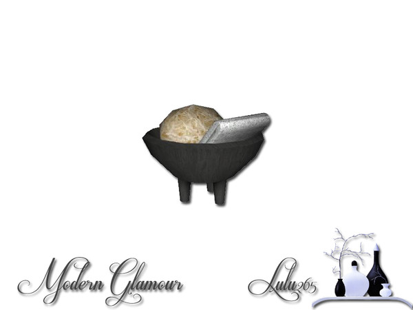 Sims 3 — Modern Glamour Bathroom Floor Decor by Lulu265 — Part of The Modern Glamour Bathroom Set Fully CAStable Made by
