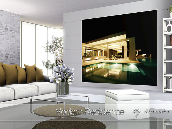 Sims 3 — Modern Residence by TSR Archive — By Pralinesims