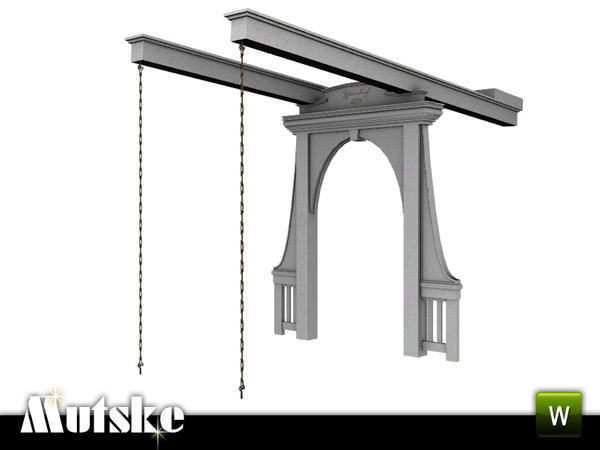 Sims 3 — Dutch Bridge from Rotterdam by Mutske — Dutch Bridge from Rotterdam called the Ypenhof build in 1716, make your