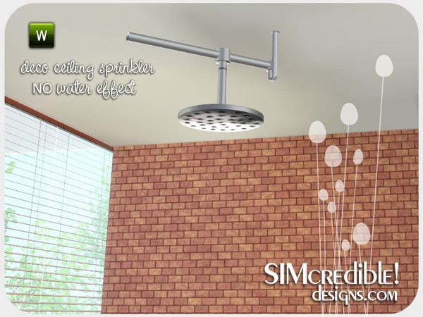 Sims 3 — GardeningFoyer Sprinkler *decor* No water effect by SIMcredible! — *Decor Only* by SIMcredibledesigns.com