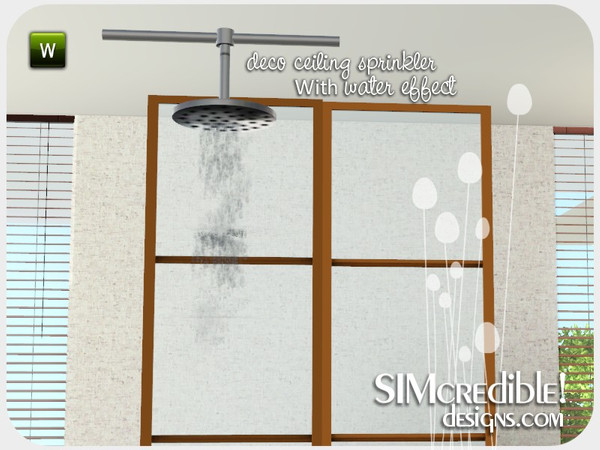 Sims 3 — Gardening Foyer Sprinkler *Decor* by SIMcredible! — by SIMcredibledesigns.com available at TSR 