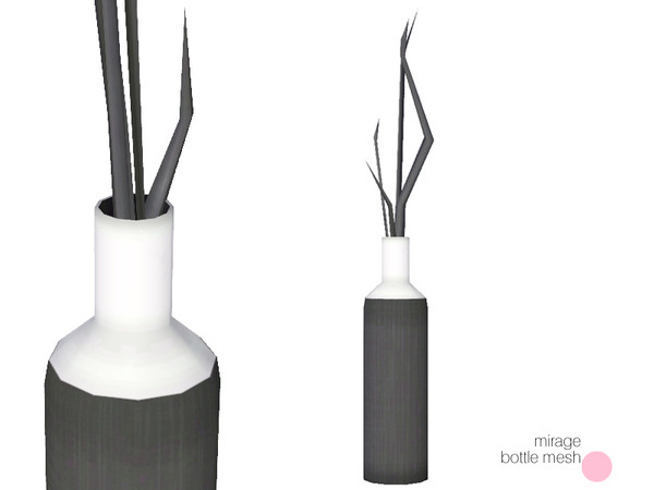 Sims 3 — Mirage Bottle Vase Mesh by DOT — Mirage Bottle Mesh by DOT of The Sims Resource