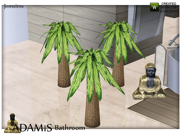 Sims 3 — adamis floor plant 2 by jomsims — adamis floor plant 2