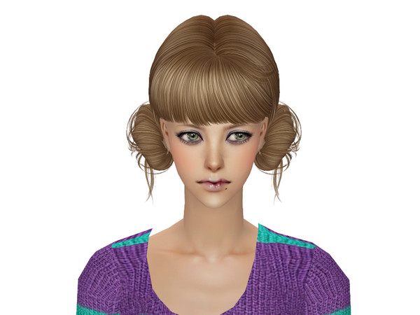 Sims 2 — Skysims Hair 109 Brown1 by Skysims — 