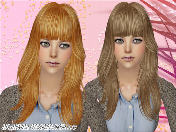 Sims 2 — Skysims Hair 110 by Skysims — Skysims Hair 110