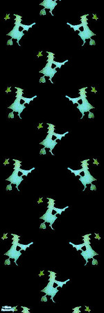 Sims 2 — Flying Witch Walls - Flyingwitch 1 by WelshWitch — Halloween is almost here! Just thought i\'d remind you all