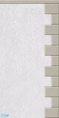 Sims 2 — Maxis Match Vanilla Stucco Wall by Helenloki — Maxis Match Vanilla Stucco Wall with Quoining.