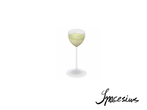 Sims 3 — Hampton living room - Glass of wine by spacesims — This is a glass of finest quality wine!