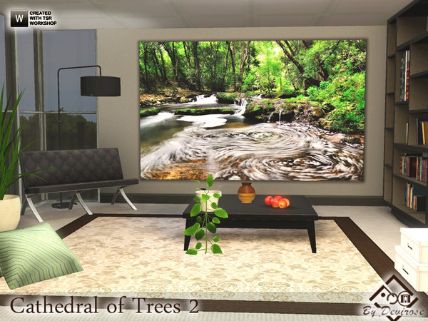 Sims 3 — Cathedral of Trees 2 by Devirose — Suggestive images and naturalistic.^^Base Game Compatible,no need EP-Enjoy^^