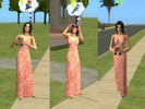 Sims 2 — H&M Long Dress by katerino0la — 