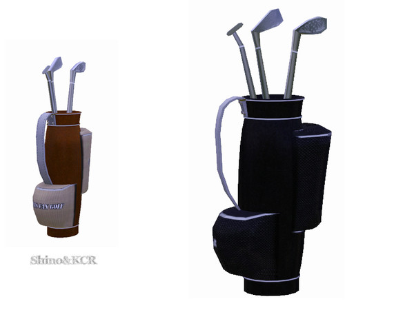 Sims 3 — Mens Bedroom - Golfbag by ShinoKCR — 