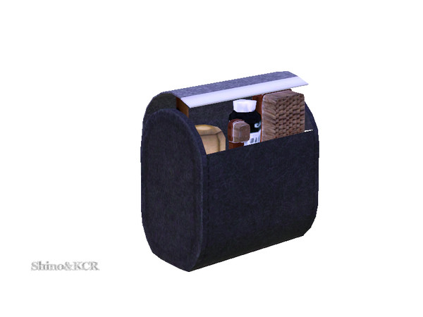 Sims 3 — Mens Bedroom - Shoeshine Set by ShinoKCR — 