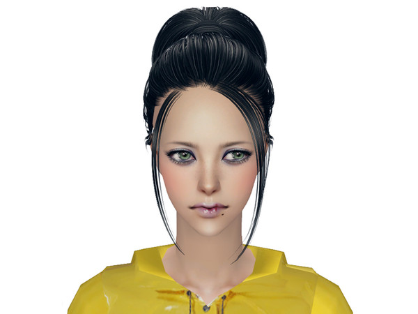 Sims 2 — Skysims Hair 111 Black by Skysims — 