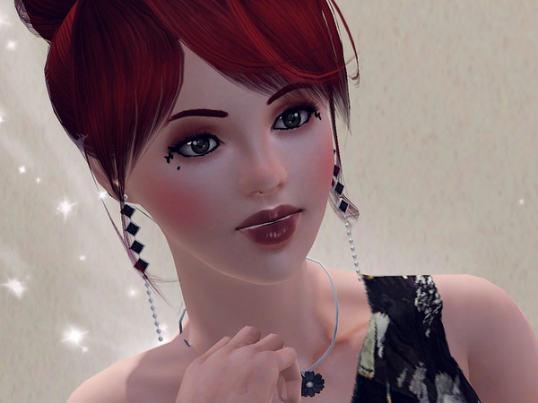 Sims 3 — Beauty Butterfly Eye Liner by Yuu by YuuNyuu2 — Hi, here is a new eye-liner with a new Model, Raven Wayne. This