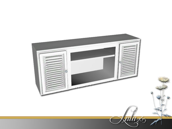 Sims 3 — Parker Home Office Desk Add On by Lulu265 — Part of the Parker Home Office Set Fully CAStable Please do not