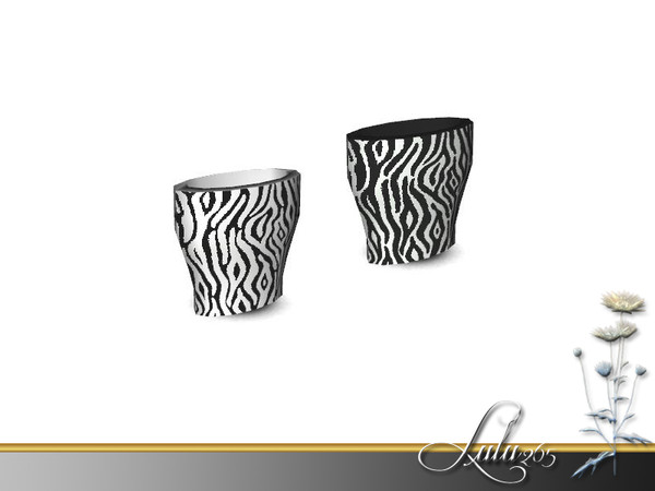 Sims 3 — Parker Home Office Small Vase by Lulu265 — Part of the Parker Home Office Set Fully CAStable Please do not