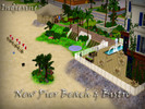 Sims 3 — New Pier Beach and Bistro *No Purchases Required* by indiesine2 — The Old Pier Beach in Sunset Valley is