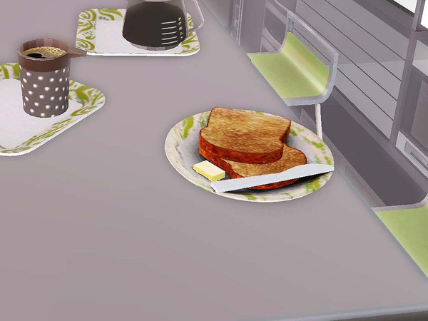 Sims 3 — Ung999 - Decor Set 49 - Toast by ung999 — Ung999 - Decor Set 49 - Toast @ TSR