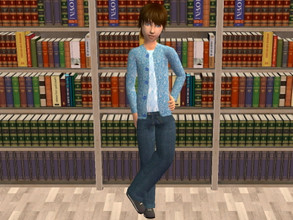 Sims 2 — Boys 3P Outfit Set - iceblue by zaligelover2 — A 3-piece outfit for boys.