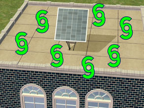 Sims 2 — New Invention:  NanoTech_SolarPanel - An Object Mod by eliseluong2 — A product of state-of-the-art