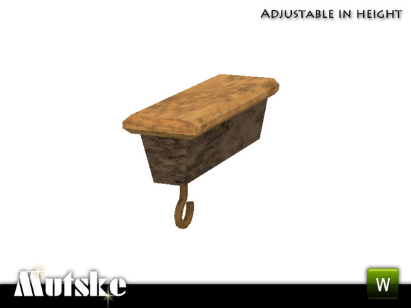 Sims 3 — Dutch lifting beam by Mutske — Dutch lifting beam to decorate your sims houses, to create a dutch look. 3