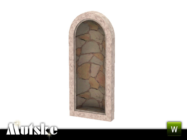 Sims 3 — Dutch Large Niche by Mutske — Dutch Large Niche visible on one side, just to create a dutch look. 2 recolorable