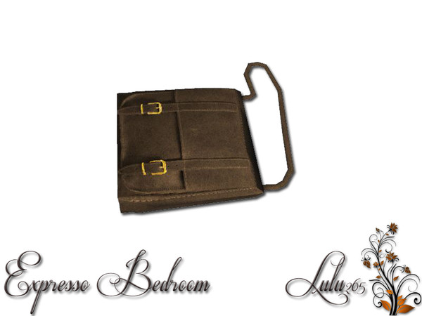 Sims 3 — Expresso Bedroom Decor Bag by Lulu265 — Part of the Expresso Bedroom Set Fully CAStable. Made by Lulu265 for