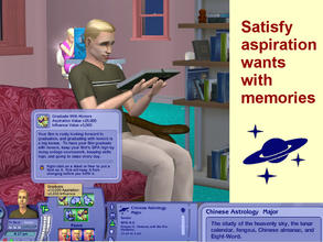 Sims 2 — New University Major:  Chinese Astrology by eliseluong2 — 