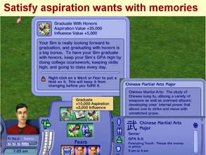 Sims 2 — New University Major:  Chinese Martial Arts by eliseluong2 — 