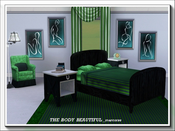 Sims 3 — The Body Beautiful_marcorse by marcorse — The Body Beautiful is a 4 painting series, featuring the female nude