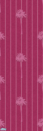 Sims 2 — Studio K Balmy - Raspberry by StudioKhagerks — Great for Twikkii Island resorts. Balmy has palm trees and