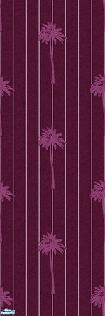 Sims 2 — Studio K Balmy - Wine by StudioKhagerks — Great for Twikkii Island resorts. Balmy has palm trees and pinstripes