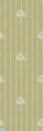 Sims 2 — Studio K Balmy - Khaki by StudioKhagerks — Great for Twikkii Island resorts. Balmy has palm trees and pinstripes